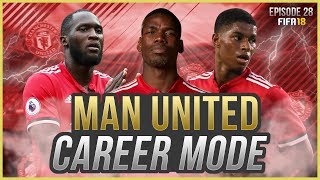 FIFA 18 Career Mode Manchester United 28  TRANSFER MADNESS Mbappe Signed [upl. by Karil]