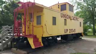 Caboose Cabin Tour  Two Rivers State Park Venice NE [upl. by Carilyn]