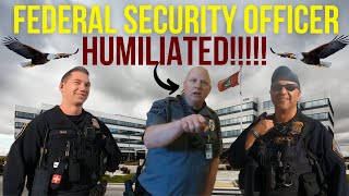 FEDERAL SECURITY OFFICER HUMILIATED [upl. by Ahsieki]