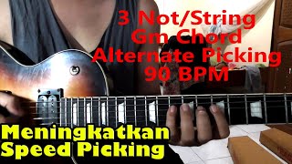 TEKNIK ALTERNATE PICKING KAMU KURANG NGEBUT  COBA CARA INI Tutorial Latihan Speed Picking [upl. by Snilloc818]