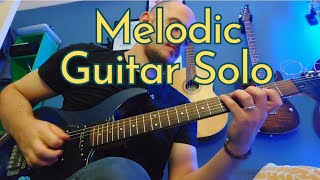 Melodic Guitar Solo  Yamaha Pacifica VFM 612  Headrush MX5 [upl. by Schach]