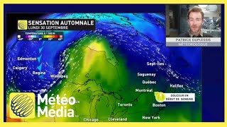 Douceur en début de semaine  Météo de la semaine du 30 septembre [upl. by Nanahs46]