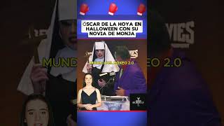 Oscar de la Hoya en Halloween con su novia de monja boxeo boxing box [upl. by Emerej]