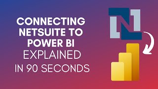 How To Connect NetSuite To Power BI 2024 [upl. by Amre]