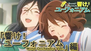 【Sound Euphonium】Perf visualization Sound Euphonium メンバーの演奏を可視化 響け！ユーフォニアム Wind Orchestra Ver [upl. by Nwahsram475]