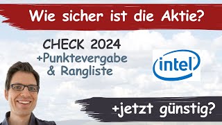 Intel Aktienanalyse 2024 Wie sicher ist die Aktie günstig bewertet [upl. by Arul]