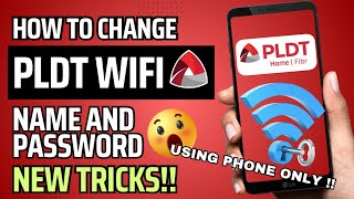 HOW TO CHANGE PLDT HOME FIBR PASSWORD USING PHONE 2023  HOW TO CHANGE PLDT WIFI NAME AND PASSWORD [upl. by Burtis338]