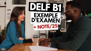 DELF B1  production orale nouveau modèle  note 25  conseils vidéo 55 [upl. by Urina]