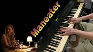 Maneater  Andrew Barth Feldman Piano Cover [upl. by Sension]