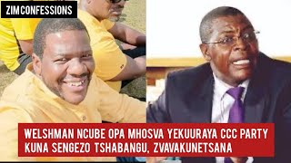 Welshman Ncube Opa Mhosva Yekuuraya CCC Party Kuna Sengezo Tshabangu Zvavakunetsana [upl. by Yelrebmyk]