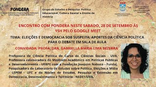 quotELEIÇÕES E DEMOCRACIA SOB SUSPEITA APORTES DA CIÊNCIA POLÍTICA PARA O DEBATE EM SALA DE AULAquot [upl. by Ainedrag]