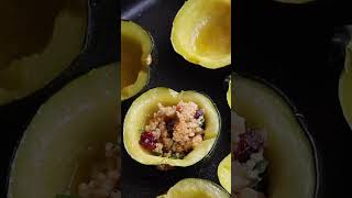 Savoury Stuffed Gem Squash [upl. by Lindon]