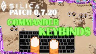 Silica Commander KEYBINDS amp CONTROL GROUPS [upl. by Nadya683]