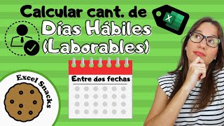 ⛔🖐 ¡PARA de estar contando día por día en el calendario los días hábiles entre dos fechas [upl. by Eciral156]