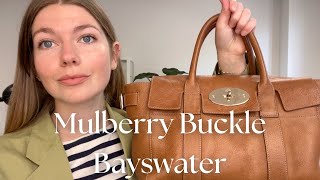 Mulberry Buckle Bayswater Bag Review [upl. by Elrod]