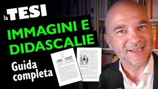 Come usare IMMAGINI e DIDASCALIE nella Tesi Guida completa [upl. by Ynomrah160]