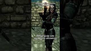 Aela la cacciatrice e i Guerrieri Nati a Whiterun in Skyrim [upl. by Ainolloppa]