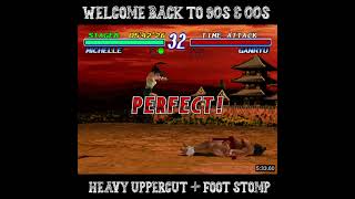 🎮 Tekken 2  Heavy Uppercut  Foot Stomp by Michelle Chang [upl. by Tisman]