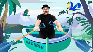 Row Row Row Your Boat  DJ Raphi Nursery Rhymes amp Kids Songs [upl. by Zsa384]