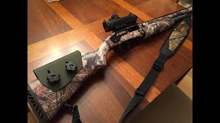 KYDEX CHEEK REST Install  Mossberg 500 [upl. by Ahsatniuq35]