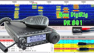 Digirig DR 891 and a Yaesu FT 891 This might make me like digital modes [upl. by Rebmit]