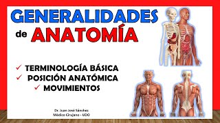 🥇 GENERALIDADES DE ANATOMÍA  Posición Anatómica Terminología Anatómica ¡Fácil y Sencillo [upl. by Zaneski]