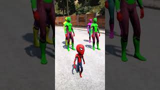 SPIDERMAN SAVED ELEPHANT FROM HIS SPIDEYCAR shortsfeed gta gta5 [upl. by Craw283]