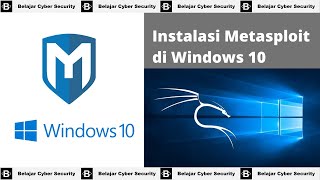 Install Metasploit di Windows 10 [upl. by Erdnuaed]