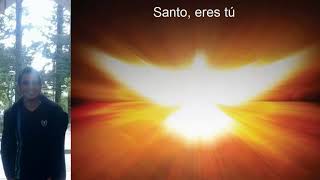 Santo santo santo mi corazón te adora  Edwin Lema  Música Católica [upl. by Droc]