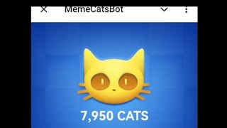 MemeCatsBot Telegram bot MemeCatsBot Telegram Airdrop farming project MemeCatsBot Telegram Airdrop [upl. by Martell843]