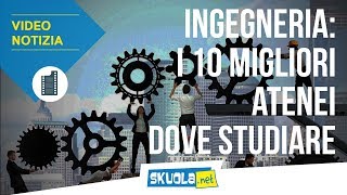 Ingegneria le 10 migliori università dove studiare [upl. by Naarah]