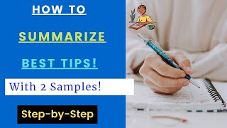 Best Guide Summary Writing  StepbyStep  O Level English 1123 [upl. by Nosnarb]