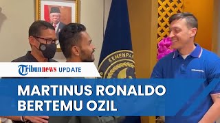 Martunis Ronaldo Bertemu Mesut Ozil Berharap Cristiano Ronaldo Juga Bisa Diundang ke Indonesia [upl. by Eittah]