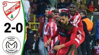 Boluspor vs Manisa FK 20 Tüm Goller ve Genişletilmiş Özetler [upl. by Carlile]