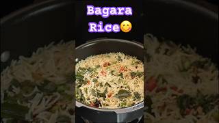 Tasty Bagara Rice  plain biryani  shravaniskitchen shorts [upl. by Eudoxia]