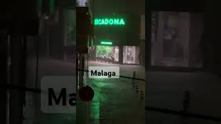 málaga malaga españa valencia espania valenciacity lluvia dana dana [upl. by Gaby163]