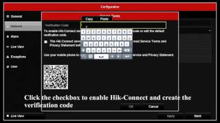 How to enable HikConnect on DVRNVR local GUI and add it to HikConnect APP [upl. by Ayatnwahs]