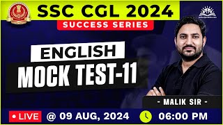 SSC CGL 2024 PREPARATION CLASSES SET 12  SSC CGL  ENGLISH CLASSES [upl. by Arretahs]