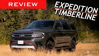 2022 Ford Expedition Timberline Review  Going offroad with the entire family [upl. by Ecyaj]