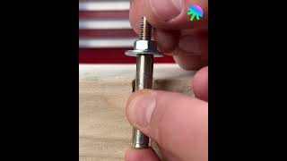 Anchor Installation Trick  MagicHandsCreations  technology viralvideo [upl. by Sirob]