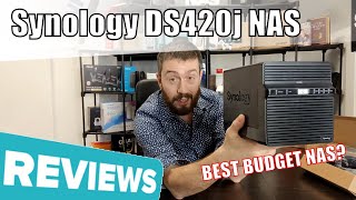 Synology DS420j NAS Drive Review [upl. by Suissac]