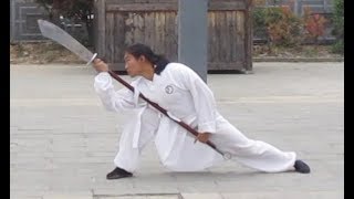 Wudang Kung FuPuDao and Dragon SwordChung Qiu Dadao and Long Hua Jian [upl. by Nivanod]