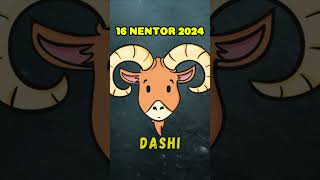 DASHI  Horoskopi ditor 16 nentor 2024 [upl. by Nurse]