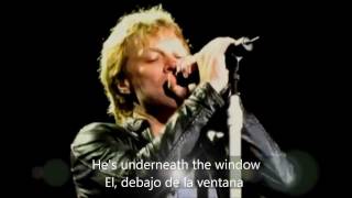 BON JOVI Romeo y Juliet Subt Ingles  Español [upl. by Janela]