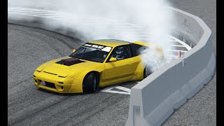 DCGP Yas Marina 2023  VDC Nissan Silvia RPS13 Public 40 [upl. by Viehmann]