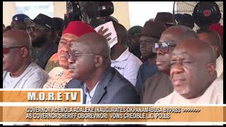 GOV ADEMOLA ADELEKE INAUGURATES OKPANAM IBUSA BYPASS ROAD AS GOV OBOREVWORI VOWS CREDIBLE L G POLS [upl. by Abe962]