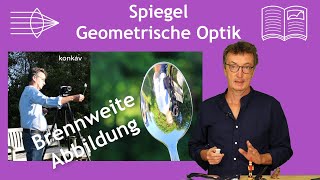 Spiegel Abbildung und Brennweite Optik Physik Vorlesung [upl. by Cordelie338]