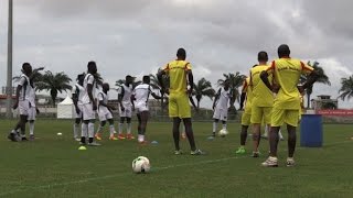 Foot la GuinéeBissau sentraîne avant la CAN [upl. by Ott]