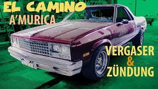 GMC El Camino V8 Vergaser und Zündung Einstellen  HLC Media [upl. by Stanwinn]