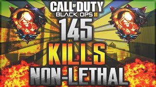 145 KILLS quotNON LETHALquot NUCLÉAIRE en Domination sur BLACK OPS 3 [upl. by Daenis]